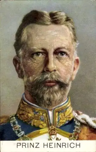 Künstler Ak Großadmiral Prinz Albert Wilhelm Heinrich von Preußen, Portrait