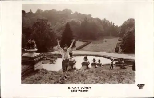 Ak Schauspieler E. van Duren, Film Figaro