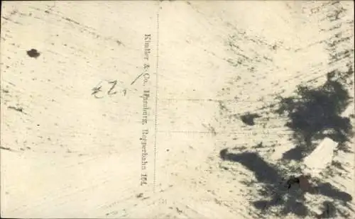 Foto Ak Familienbild, Frau mit Kindern, Puppe