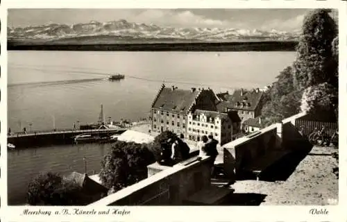 Ak Meersburg am Bodensee, Känzele und Hafen