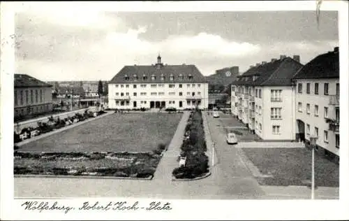 Ak Wolfsburg in Niedersachsen, Wolfsburg. Robert Koch-Platz