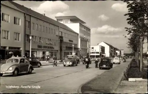 Ak Wolfsburg in Niedersachsen, Porsche Straße 431