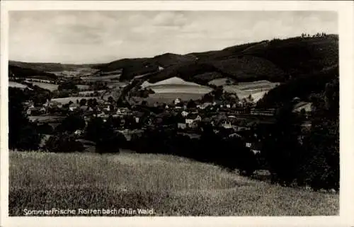 Ak Rottenbach Königsee in Thüringen, Sommerfrische Rottenbach/Thür Wald.