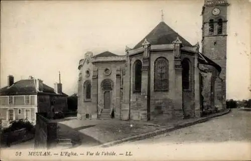 Ak Meulan en Yvelines, Kirche