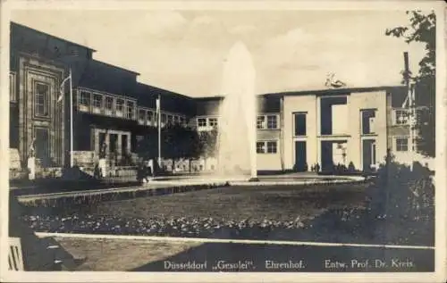 Ak Düsseldorf am Rhein, Große Ausstellung GeSoLei 1926, Düsseldorf Gesolei Ehrenhof