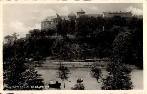 Ak Oelsnitz im Vogtland, Oelsnitz i.V. Schloss Voigtsberg.