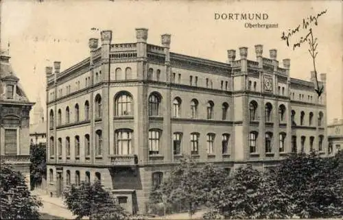 Ak Dortmund im Ruhrgebiet, Oberbergamt,Dortmund