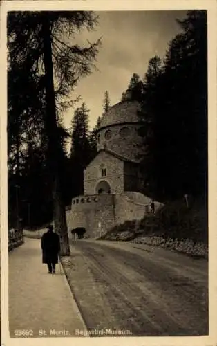 Ak Sankt Moritz Kanton Graubünden, Segantini-Museum