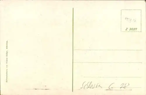 Ak Reichenbach Schlesien, Neue Bahnhof- u. Poststraße