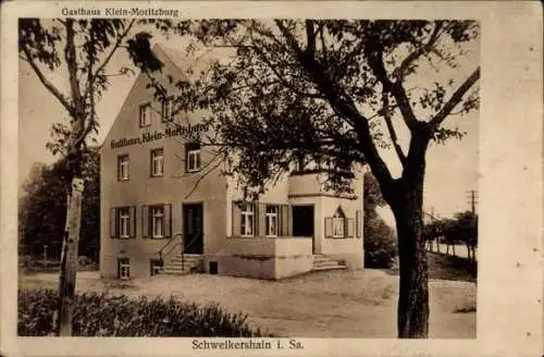 Ak Schweikershain Erlau Sachsen, Gasthaus Klein Moritzburg