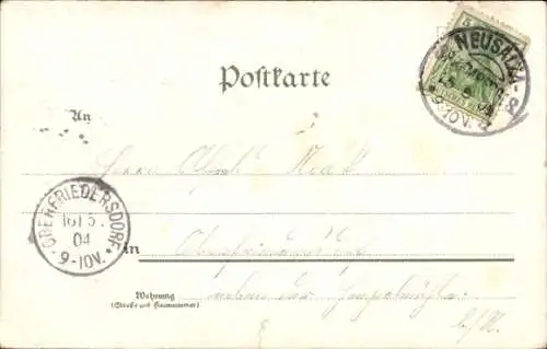 Ak Sonneberg Neusalza Spremberg in Sachsen,, Gasthof zum Waldesthal