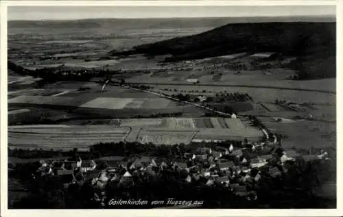 Ak Gailenkirchen Schwäbisch Hall in Württemberg, Fliegeraufnahme