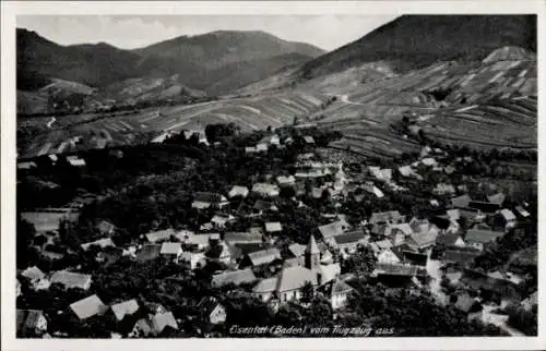 Ak Eisental Bühl in Baden Schwarzwald, Fliegeraufnahme