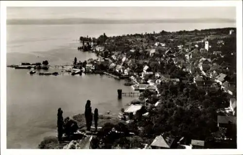 Ak Immenstaad am Bodensee, Fliegeraufnahme