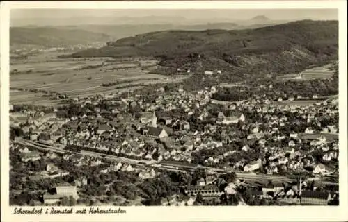 Ak Schorndorf in Württemberg, Luftbild