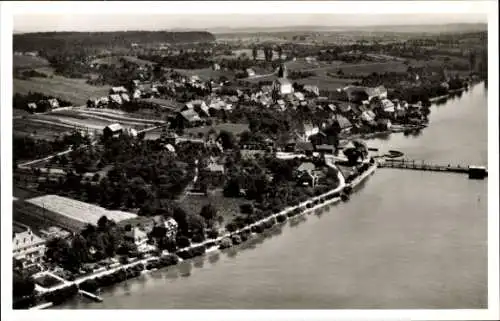 Ak Hagnau am Bodensee, Luftbild