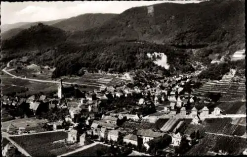 Ak Oberhambach Hambach Neustadt an der Weinstraße, Fliegeraufnahme