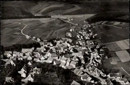 Ak Riedöschingen Blumberg am Schwarzwald, Fliegeraufnahme