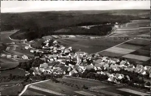 Ak Riedöschingen Blumberg am Schwarzwald, Fliegeraufnahme