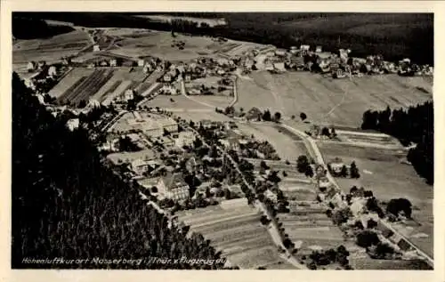 Ak Masserberg in Thüringen, Fliegeraufnahme, Drogerie zum Rennsteig