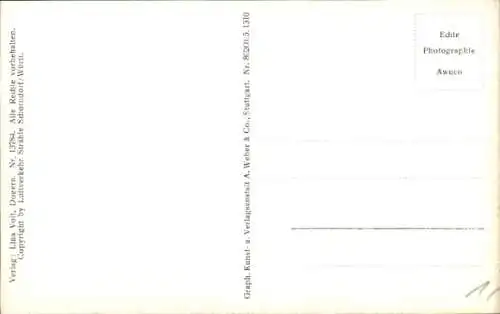 Ak Dogern am Rhein, Fliegeraufnahme