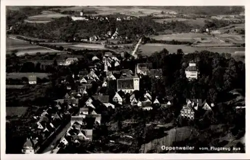 Ak Oppenweiler in Württemberg, Fliegeraufnahme