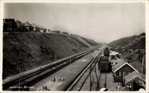 Ak Rhenen Utrecht, Spoorqat, Station