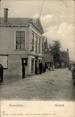 Ak Gouderak Südholland, Gemeindehaus