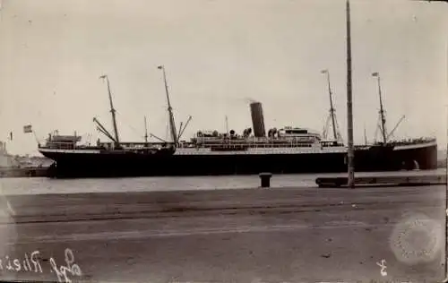 Foto NDL Transportdampfer Rhein, als SMS Rhein, Truppentransport nach Tsingtau, Boxeraufstand