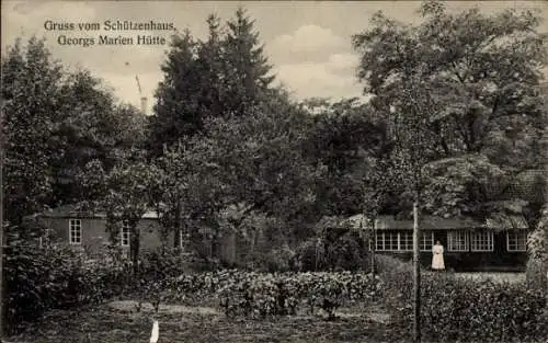 Ak Georgsmarienhütte in Niedersachsen, Schützenhaus