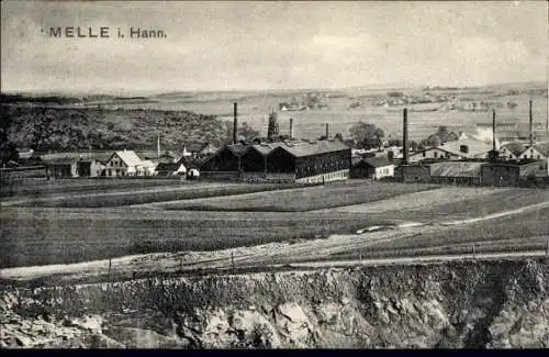 Ak Melle in Niedersachsen, Panorama