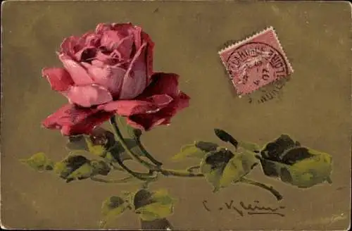 Künstler Litho Klein, Catharina, Rose