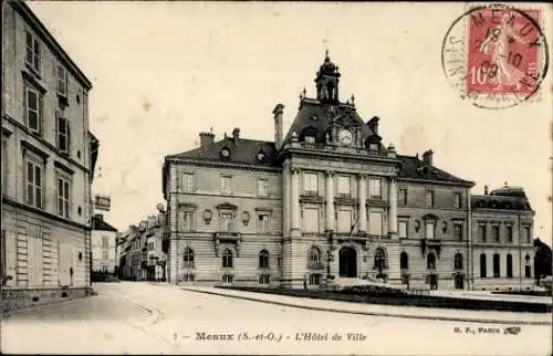 Ak Meaux Seine-et-Marne, L'Hôtel de Ville