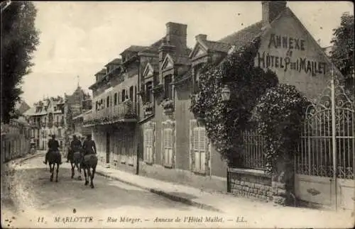 Ak Marlotte Seine et Marne, Hotel Mallet