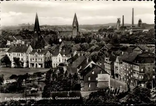 Ak Hochlarmark Recklinghausen im Ruhrgebiet, Gesamtansicht