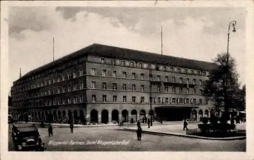 Ak Barmen Wuppertal, Hotel Wuppertaler Hof