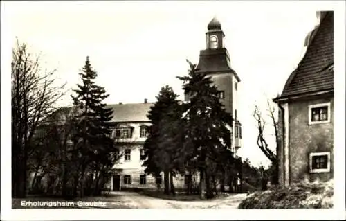 Ak Glaubitz an der Elbe, Erholungsheim  Gasthof Wolf