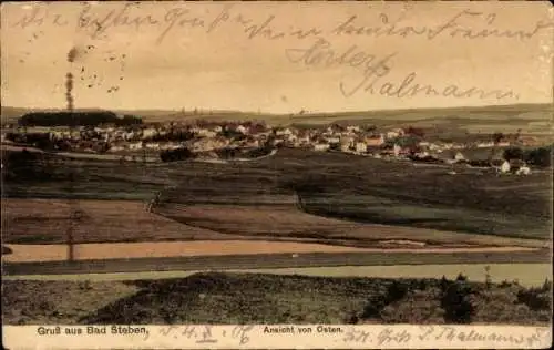 Ak Bad Steben in Oberfranken, Gesamtansicht