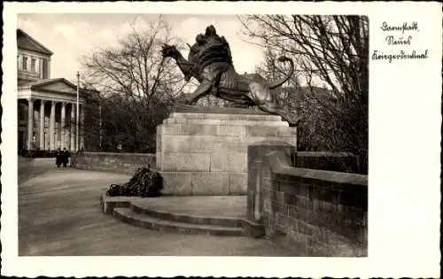 Ak Mannheim in Baden,  Kriegerdenkmal