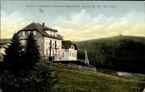 Ak Waldkich im Schwarzwald, Hotel Rasthaus Kandel