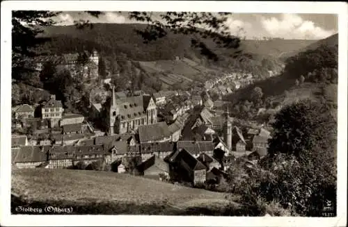 Ak Stolberg im Harz, Gesamtansicht