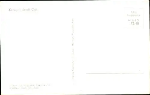 Ak Kemnath in der Oberpfalz, Fliegeraufnahme