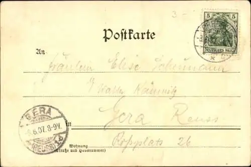 Ak Ohrdruf in Thüringen,  Schloss