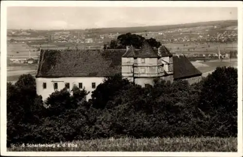 Ak Scharfenberg Klipphausen in Sachsen, Schloss