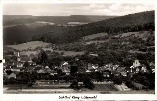 Ak Bad König im Odenwald Hessen,  ein Luftkurort im Odenwald.