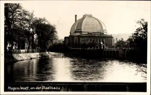 Ak Hagen in Westfalen, Stadthalle