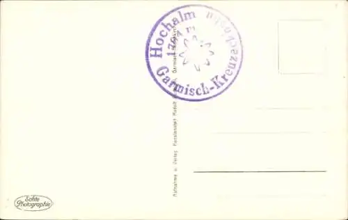 Ak Lenggries in Oberbayern, Hochalm, Gesamtansicht