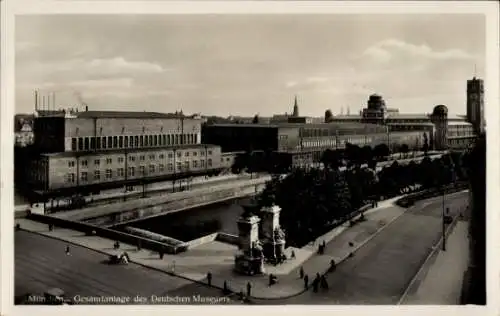 Ak München, Gesamtanlage des Deutschen Museums