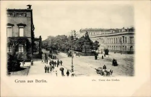 Ak Berlin Mitte, Unter den Linden