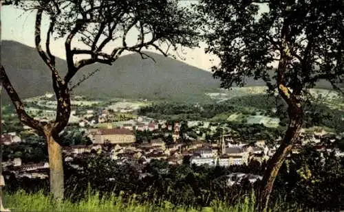 Ak Baden Baden am Schwarzwald, vom Friesenberg, Panorama